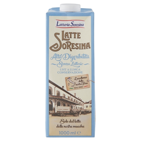 Latteria Soresina Latte Soresina Alta Digeribilità Senza Lattosio UHT a Lunga Conservazione 1000 ml